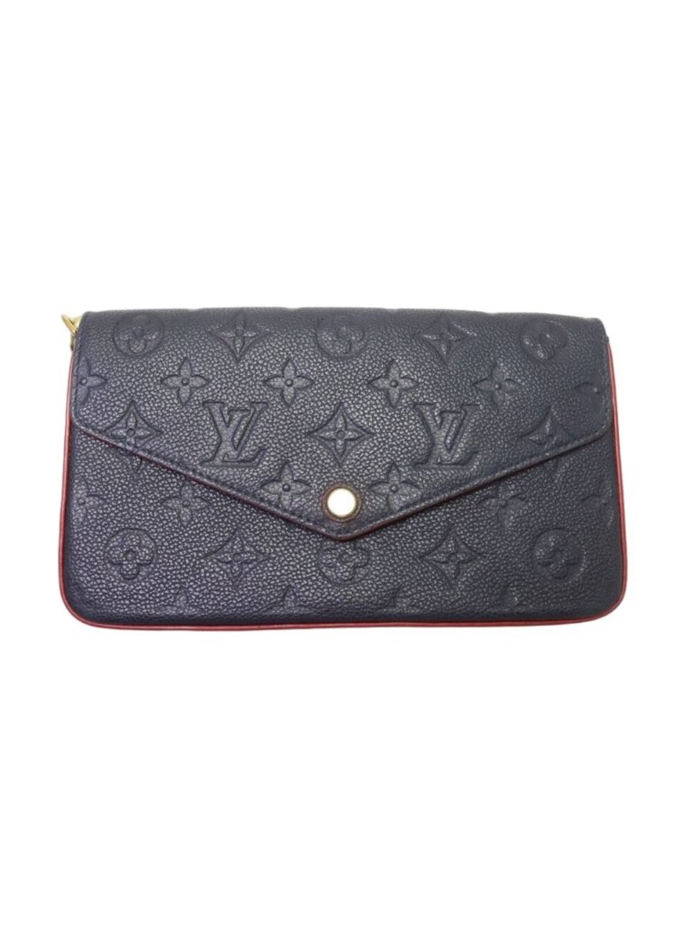 Louis Vuitton Pochette Felicie Monogram Empreinte Chain Wallet Shoulder Bag